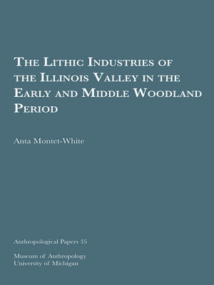 cover image of Lithic Industries of the Illinois Valley in the Early and Middle Woodland Period
